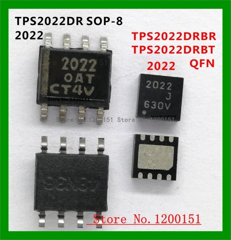 2022 TPS2022 TPS2022D TPS2022DR SOP-8 TPS2022DRBR TPS2022DRBT 2022 QFN ► Фото 1/1