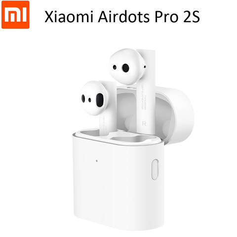 2022 оригинальные Xiaomi Airdots Pro 2 S TWS Bluetooth наушники LHDC сенсорное управление двойной микрофон ENC Беспроводное зарядное устройство Airdots Pro 2 S ► Фото 1/6