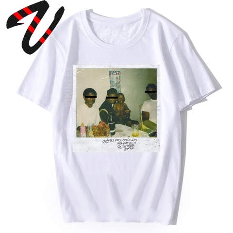 Мужские топы Kendrick Lamar, модная футболка Harajuku из 100% хлопка премиум класса, новинка 2022, футболка большого размера для мужчин ► Фото 1/3