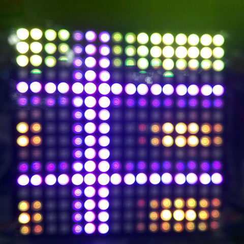 Гибкая светодиодная матричная панель DC5V 16x16 WS2812B 256 пикселей с индивидуальной адресацией ► Фото 1/6