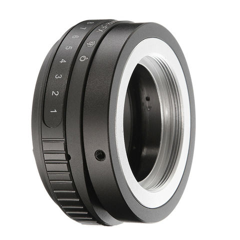 Переходное кольцо с поворотом на 360 ° для крепления объектива M42 к Fujifilm X FX X-T2 X-T1 XM1 XH1 XE2 XE1 ► Фото 1/6