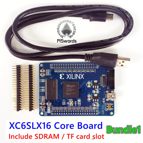 Последняя Xilinx spartan6 XC6SLX16 основная плата Xilinx spartan 6 FPGA макетная плата с 256 Мбит SDRAM ► Фото 1/4