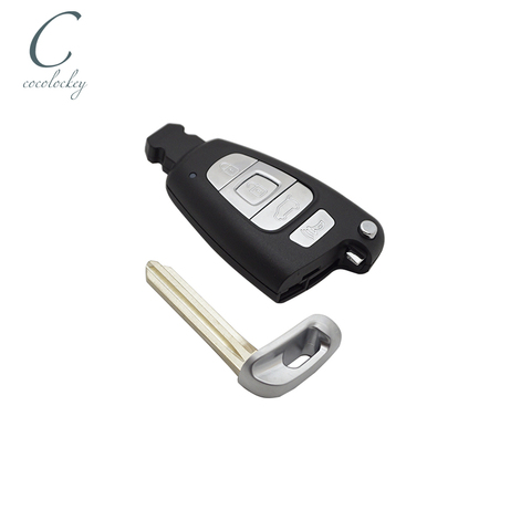 Cocolockey Чехол для автомобильного смарт-ключа для Hyundai Veracruz Ix55 2008-2013 4 кнопки ► Фото 1/6