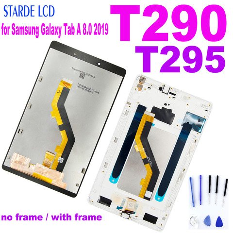 AAA + LCD для Samsung Tab A 8,0 2022 SM-T290 SM-T295 T290 T295 ЖК-дисплей сенсорный экран дигитайзер стеклянная панель в сборе с рамкой ► Фото 1/5