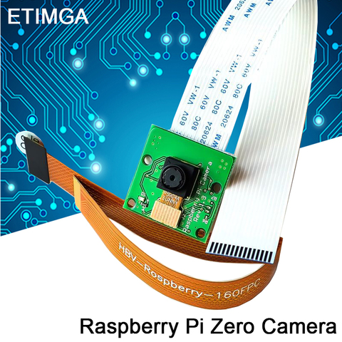 Raspberry Pi Zero камера с кабелем 16 см 5MP мини-камера для Raspberry Pi Zero W Pi 0 ► Фото 1/4