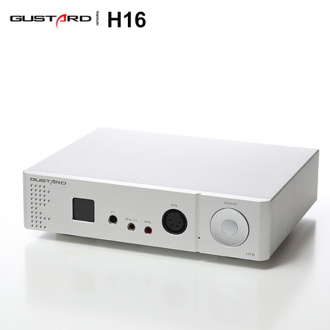 Предусилитель аудио GUSTARD H16 HIFI, сбалансированный усилитель для наушников, предусилитель с дистанционным управлением ► Фото 1/3