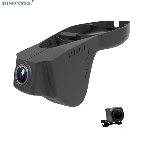 Двойной объектив 1080P Novatek 96675 SONY IMX307 Автомобильный видеорегистратор Dashcam WIFI приложение для Infiniti QX50 2015 2016,QX70 2013 + (S51) ► Фото 1/6