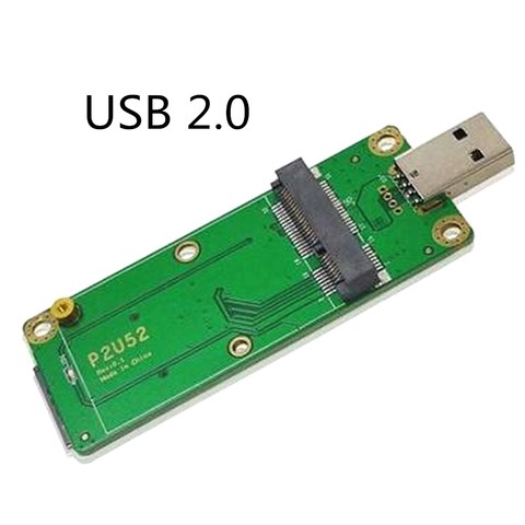 Плата разработки с модулем Mini PCIE на USB, 3G, 4G, включая SIM / UIM палубу ► Фото 1/6