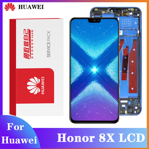 Оригинальный экран для Huawei Honor 8X, ЖК-дисплей, дигитайзер в сборе, сенсорный дисплей для Honor 8X, дисплей для JSN-L11 JSN-L21 ► Фото 1/6