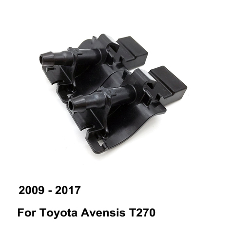 Переднее сопло омывателя ветрового стекла 85381-12300 8538112300 для Toyota Avensis T270 T27 ( 2009 - 2017) (упаковка из 2 шт.) ► Фото 1/3