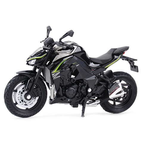 Welly 1:18 Kawasaki 2017 Z1000 R Edition литые автомобили коллекционные хобби модель мотоцикла игрушки ► Фото 1/6