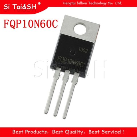 10 шт. FQP10N60C TO-220 10N60C 10N60 TO220 новый MOS FET транзистор ► Фото 1/1