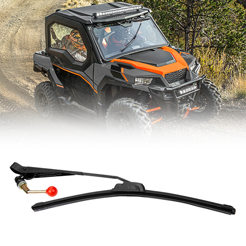 Стеклоочиститель KEMiMOTO UTV на лобовое стекло для Polaris RZR 570 800 900 1000 XP Ranger для Can Am Maverick X3 Commander для Honda ► Фото 1/6