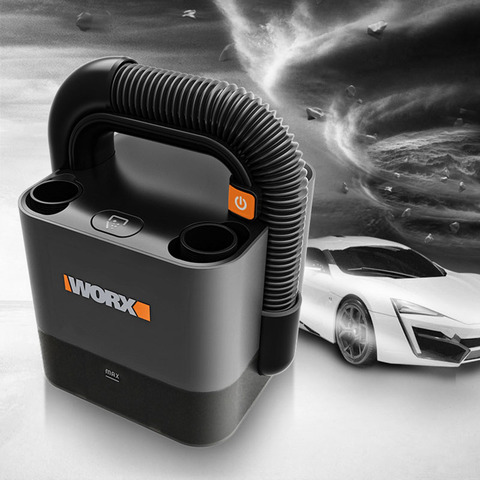 Беспроводной пылесос Worx 20V WX030, портативный пылесос с двумя скоростями и аккумулятором 10000Pa ► Фото 1/4