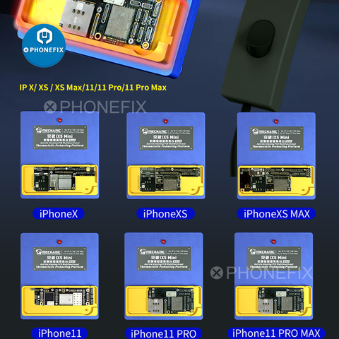 Взрывозащищенная платформа Mechanic IX5 Mini с постоянной температурой предварительного нагрева для iPhone X XS XSMAX 11 11 Pro Max, ремонтная платформа ► Фото 1/6