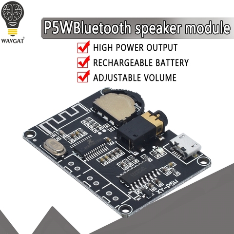 Новинка, 5 Вт + 5 Вт, PAM8406, Bluetooth 5,0, искусственная стереомагнитола для Arduino, Набор для творчества ► Фото 1/6