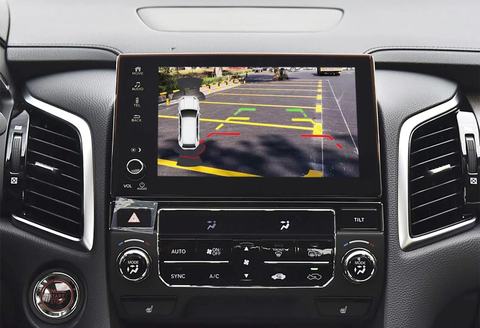 Система OPS Parktronics, автомобильная парковочная система с 8 датчиками, система видеонаблюдения с возможностью подключения камеры заднего вида, автомобильный DVD-монитор для автомобиля 12 В ► Фото 1/6