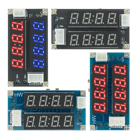 XL4015 2 в 1 5A Регулируемый мощный CC/CV понижающий модуль зарядки светодиодный Вольтметр Амперметр постоянного тока постоянное напряжение ► Фото 1/1