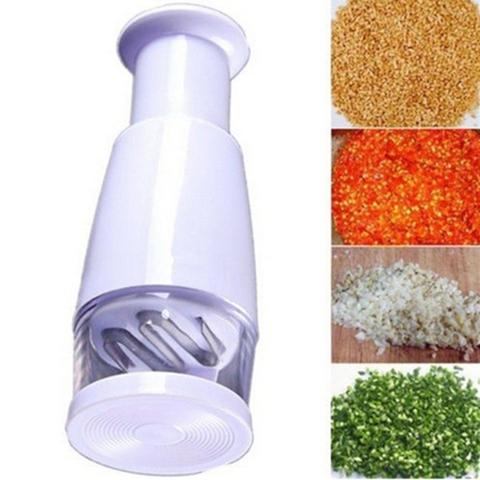 Stainless Steel Onion Chopper Kitchen Pressing Food Chopper Cutter Slicer Peeler Vegetable Onion Garlic Kitchen Cooking Tool ► Фото 1/6