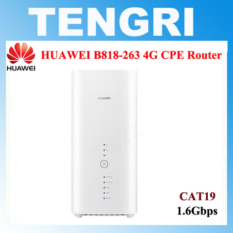 Оригинальный разблокированный роутер Huawei B818 B818-263 4G, 3 Prime LTE CAT19, 1,6 Гбит/с, 64 Wi-Fi, PK B618 B715s-23c ► Фото 1/6