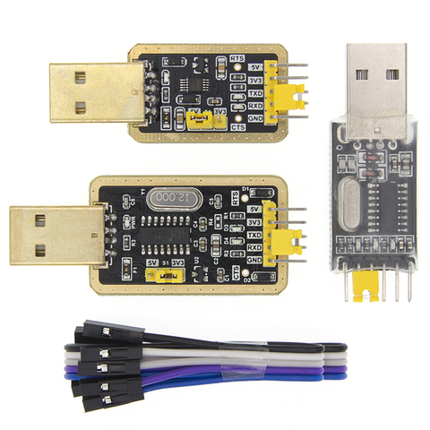 1 шт., модуль CH340G/CH340E, преобразователь USB в TTL, Модуль UART CH340, 3,3 В, 5 В ► Фото 1/6