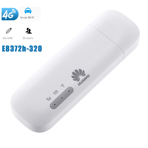 Разблокированный мобильный телефон Huawei E8372h-320 e8372 Wingle LTE Универсальный 4G USB модем WIFI ► Фото 1/6