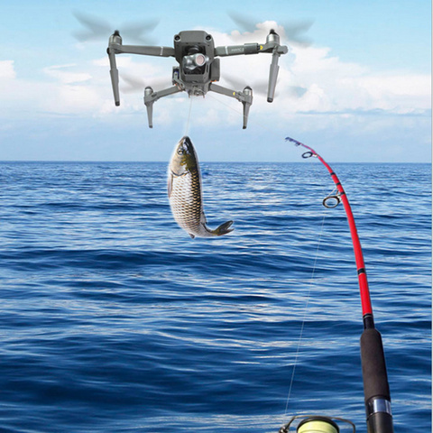 Airdrop Air Drop System для DJI Mavic 2 Pro Zoom Drone Fishing Shinkichon Pelter Fish Bait Advertising Ring Thrower Dropper ► Фото 1/6