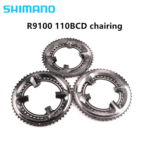 Shimano DURA ACE R9100 11 скоростной черный велосипедный велосипед, 110BCD 50-34t /52-36t/53-39t для R9100 ► Фото 1/6