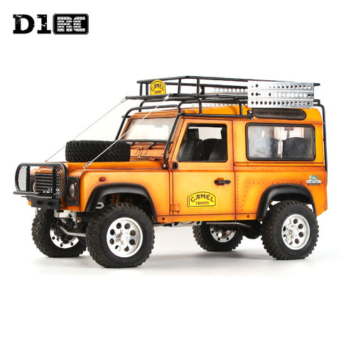 D1RC Rock Crawler Car defender D90 1/10 RC Racing 325 мм Колесная база обновленная SCX10 Chasis ► Фото 1/4