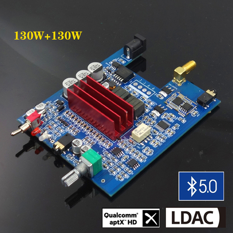 TPA3250 LDAC PCM5102A DAC усилитель 130 Вт + 130 Вт QCC5125 Bluetooth 5,0 стерео цифровой усилитель мощности домашний аудиоусилитель ► Фото 1/6