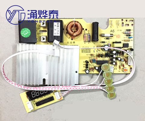 YYT 2100 Вт индукционная плита материнская плата сенсорный экран универсальная плата универсальная печатная плата Модифицированная плата высокая мощность ► Фото 1/2