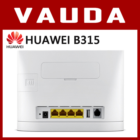 Разблокированный Wi-Fi роутер HUAWEI B315 B315s-608 CPE 150 Мбит/с 4G LTE FDD беспроводной шлюз с антенной ► Фото 1/6