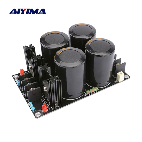 Выпрямительный фильтр AIYIMA 120A, источник питания 63 в 10000 мкФ для звукового динамика, усилителя, фильтра, аудиоплаты, двойной 24 В, для домашнего ... ► Фото 1/6