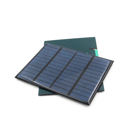 12В 1,5 Вт солнечная панель, стандартный эпоксидный поликристаллический силикон DIY батарея заряд энергии Модуль Мини Солнечная батарея игрушка ► Фото 1/6