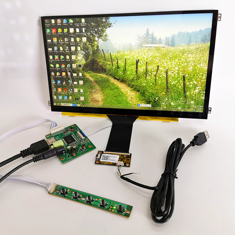 11,6 дюймовый дисплей емкостный сенсорный модуль комплект 1920X1080 IPS HDMI ЖК-дисплей Автомобильный Модуль 10 точек емкостный сенсорный модуль Raspberry Pi ► Фото 1/5