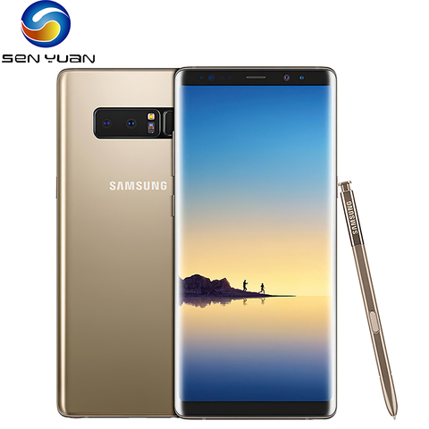 Оригинальный разблокированный мобильный телефон Samsung Galaxy Note 8 N950F N950U Note8, 4G LTE, Восьмиядерный, 6,3 дюйма, двойная камера 12 МП, 6 ГБ ОЗУ, 64 Гб ПЗУ ► Фото 1/6