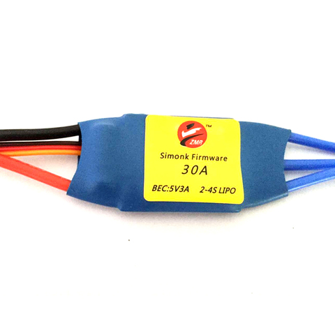 ZMR SimonK прошивка 20A 30A 40A 5V3A бесщеточный ESC электрический регулятор скорости 2-4S LIPO для FPV Multi rotor Quad Standard Edition ► Фото 1/1