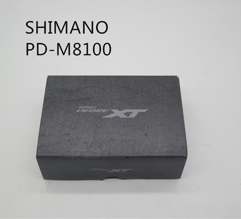 Оригинальные педали SHIMANO deore XT PD M8100 PD M8120, велосипедные педали для горных велосипедов, самоблокирующиеся педаль SPD ► Фото 1/1