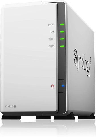 Synology 2 bay NAS DiskStation DS220j (бездисковый) 512 Мб DDR4 ► Фото 1/1