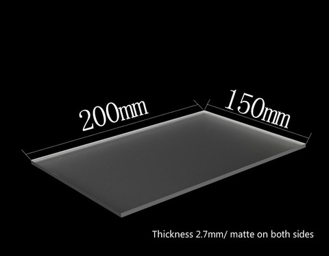 400*300 мм фотолист, пластиковая прозрачная панель из перспекса, органическое стекло, полиметилметакрилат ► Фото 1/5