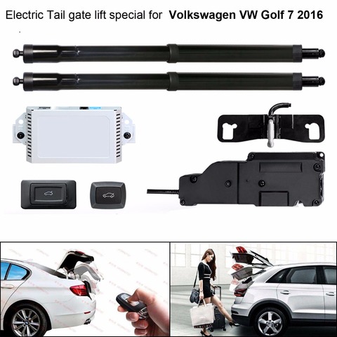 Автомобильный Электрический подъемник задних ворот специально для Volkswagen VW Golf 7 2016 легко управлять багажником с защелкой ► Фото 1/6