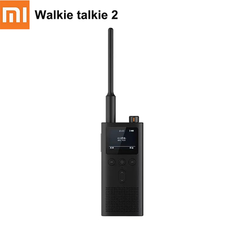 Портативная рация Xiaomi Mijia Walkie talkie 2 IP65, радио, водонепроницаемое и пыленепроницаемое портативное уличное радио, приемопередатчик UVHF, двухдиапазонное переговорное устройство ► Фото 1/1