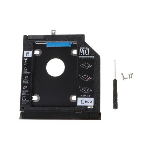 Новый 2-й SSD HHD жесткий диск Caddy лоток кронштейн для Lenovo Ideapad 320 320C 520 330 330-14/15/17 ► Фото 1/5