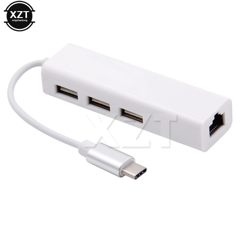 USB 3. 0 Type-c адаптер локальной сети Ethernet 3,1 Мбит/с ► Фото 1/5