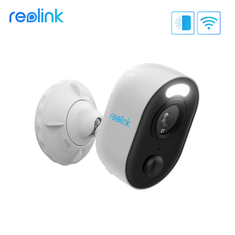 Reolink Lumus 1080p прожектор wifi камера Full HD наружное цветное ночное видение ИК Обнаружение движения 2-стороннее Аудио IP65 погодостойкий ► Фото 1/6