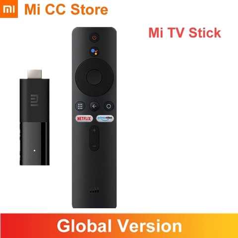 Глобальная версия Xiaomi Mi Android TV Stick 9,0 четырехъядерный HDMI 2K HDR 1 ГБ ОЗУ 8 Гб ПЗУ Bluetooth Wifi Netflix Google Assistant ► Фото 1/6