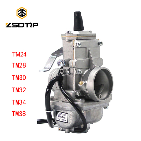 Карбюратор ZSDTRP для Mikuni, КАРБЮРАТОР vergazer Carb TM24 TM28 TM30 TM34 TM32 TM38, карбюратор с плоской направляющей, карбюратор для карбюратора 42-6100 ► Фото 1/6