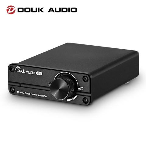 Douk Audio G4 мини сабвуфер/полночастотный моноканальный цифровой усилитель HiFi Audio 100 Вт Мощный усилитель ► Фото 1/6