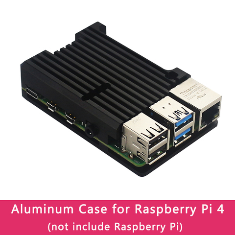 Чехол из алюминиевого сплава для Raspberry Pi 4 Model B ► Фото 1/6