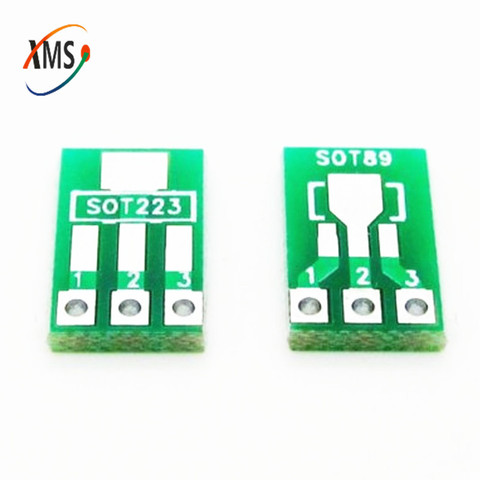 20 шт. SOT89 SOT223 для DIP PCB плата для переноса DIP Pin плата шаг адаптер keysets ► Фото 1/5